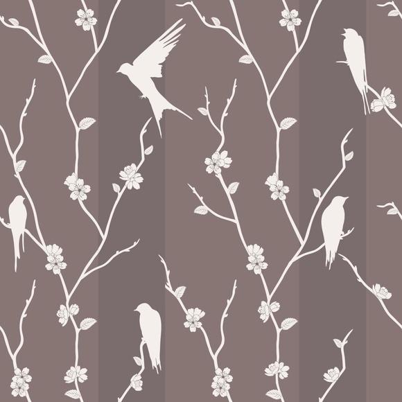 Papel de parede Pássaros Bambu Decor 49