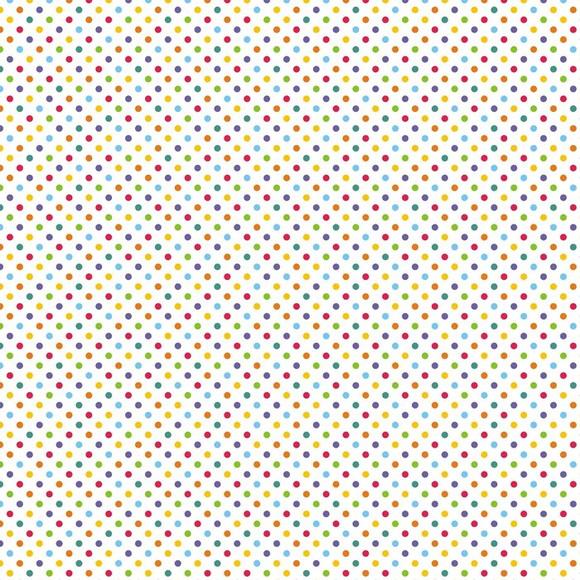 Papel de parede Bolinha Poa color