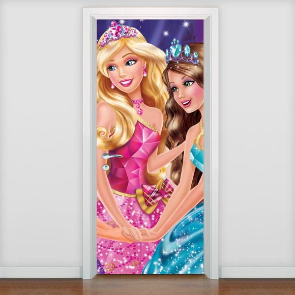 Adesivo decorativo Porta Barbie