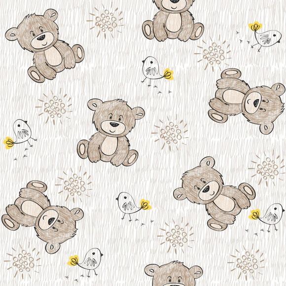 Papel de parede Urso Decor 46