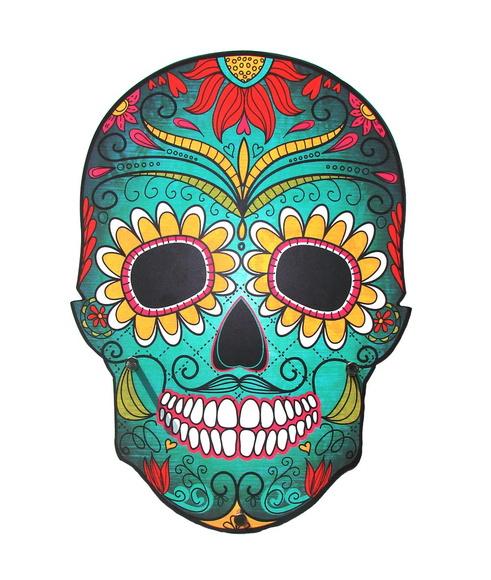 Adesivo Caveira Mexicana