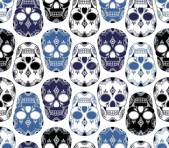 Papel de parede Caveira Decor 72