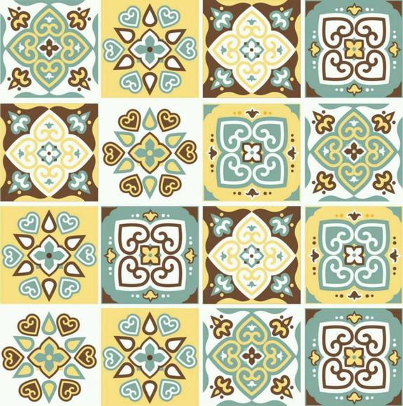 Papel de parede Azulejos Decor 03