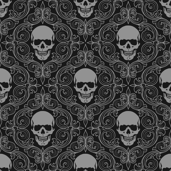 Papel de parede Caveira Decor 68