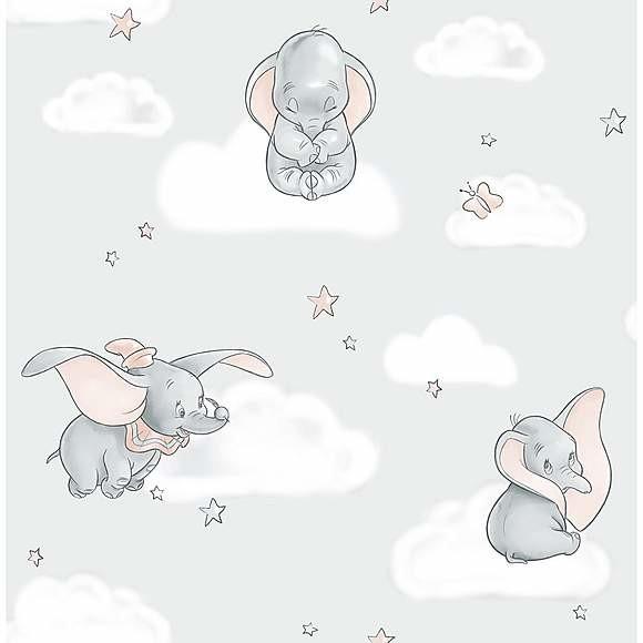 Papel de parede Nuvens Elefante
