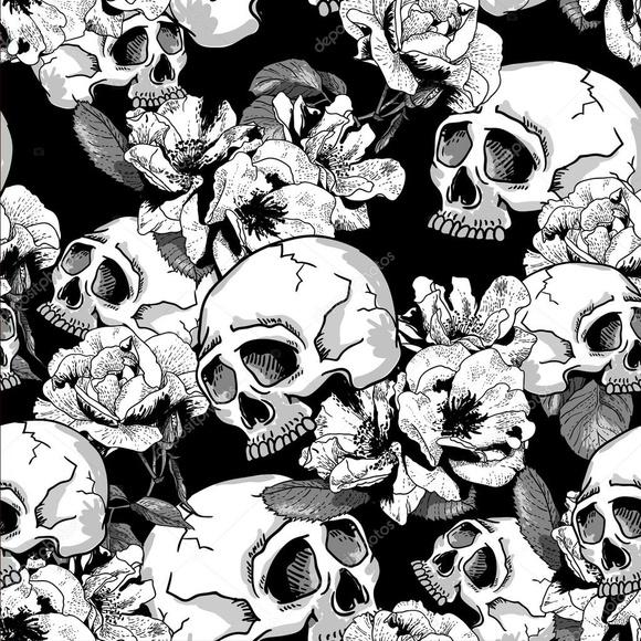 Papel de parede Caveira Decor 70