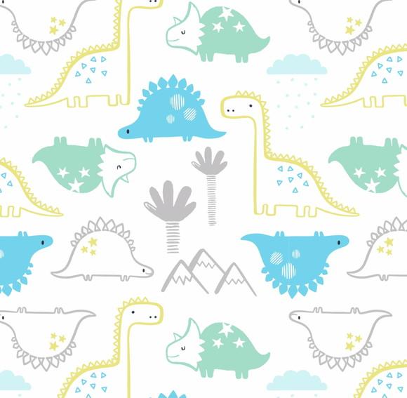 Papel de parede Dinossauro Decor10