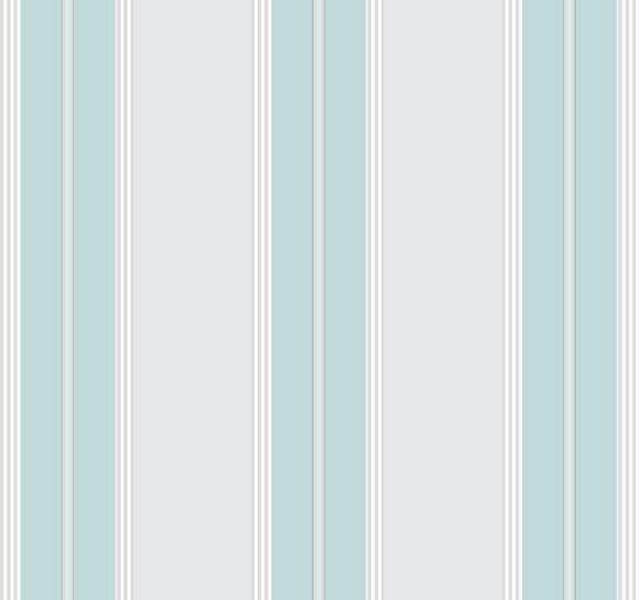 Papel de parede Listras Verde e Cinza