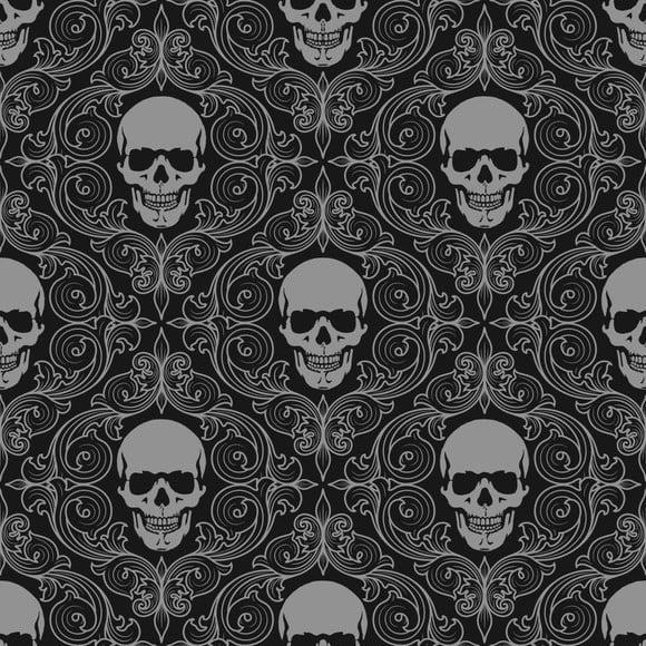 Papel de parede Caveira Decor 68 300x58cm