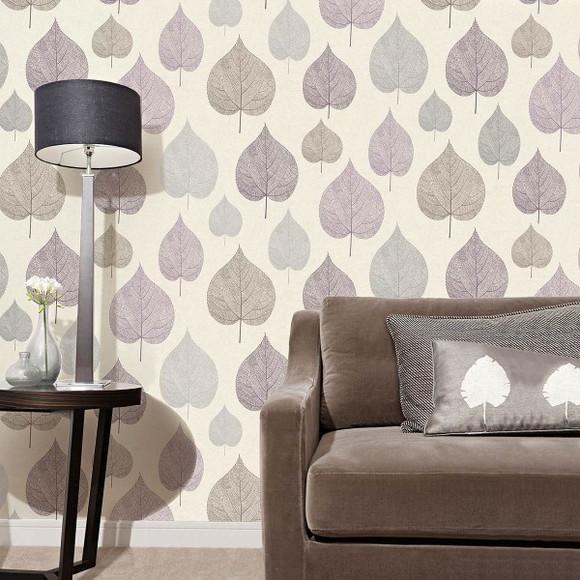 Papel De Parede Folhas