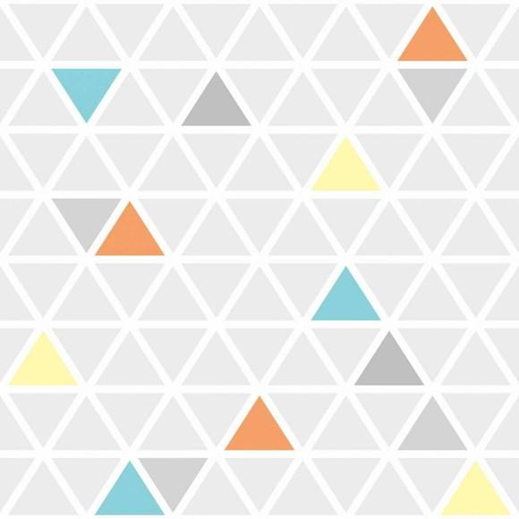 Papel de Parede Geométrico Triângulos