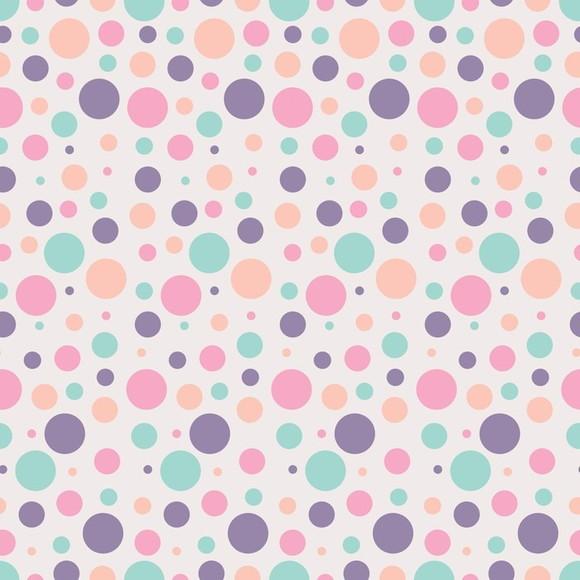 Papel de parede Bolinha Poa