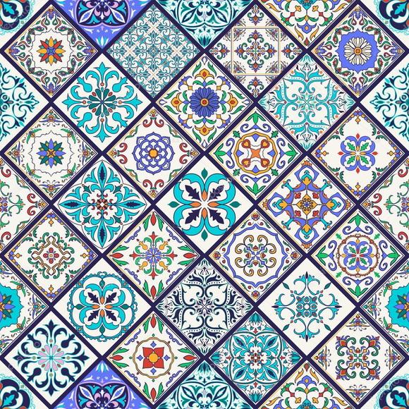 Papel de parede Azulejos Decor 05