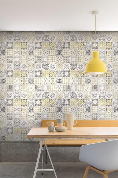 Papel de parede Azulejos Decor 02