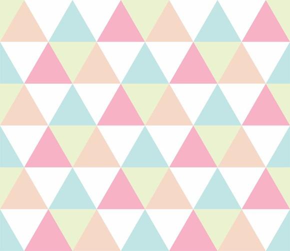 Papel de parede Triângulos Colors