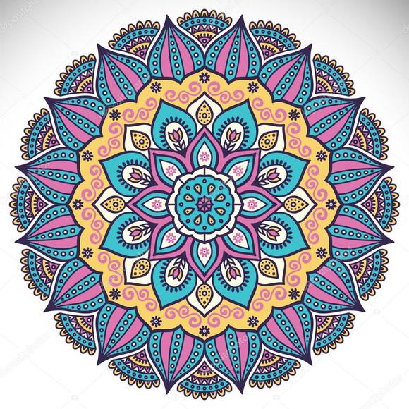 Adesivo Decorativo Mandala mod.02