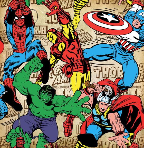 Papel de parede vingadores heróis