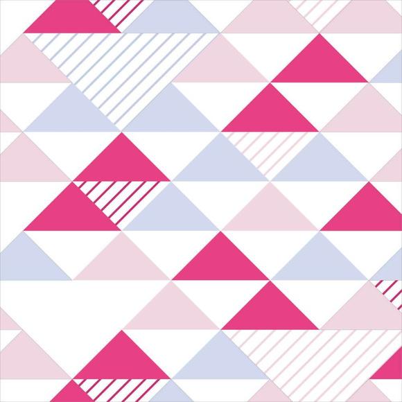 Papel de parede Triângulo Rosa
