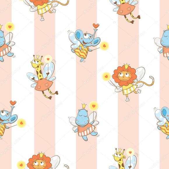 Papel de parede Zoo Safari decor 03
