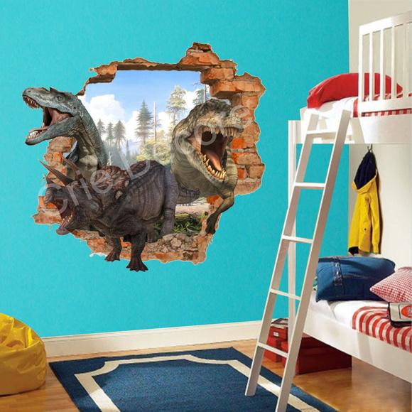 Adesivo Decorativo Dinossauro 3D