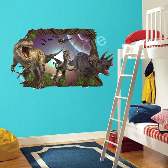 Adesivo Decorativo Dinossauro 3D 01