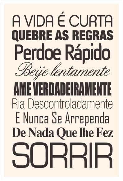 Poster Adesivo VIDA