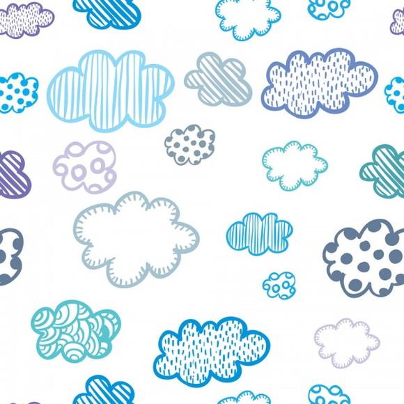 Papel de parede Nuvens Decor 01