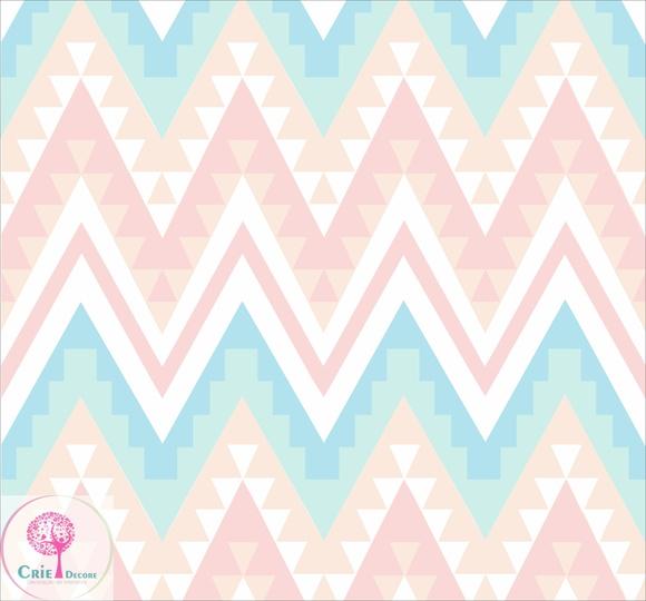 Papel de Parede Estampa Étnica A02