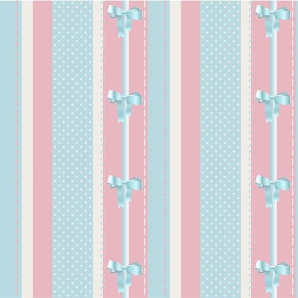 Papel de parede Listras laço Decor 55