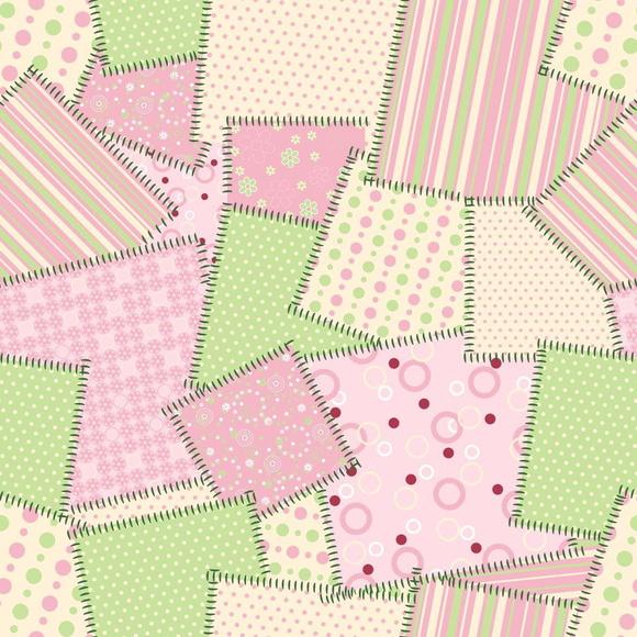 Papel de parede patchwork Decor 24