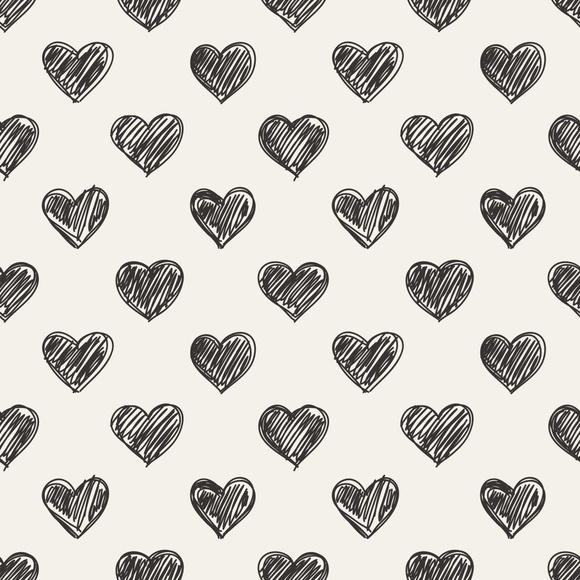 Papel de parede coração Decor 42
