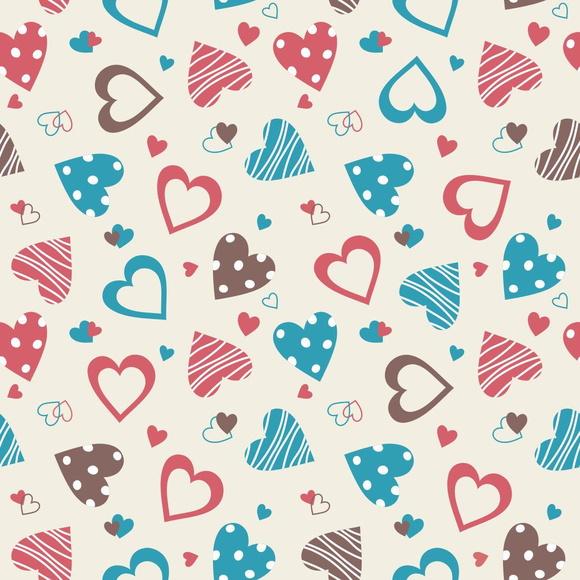 Papel de parede coração Decor 40