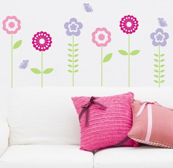 Adesivo Infantil Flores