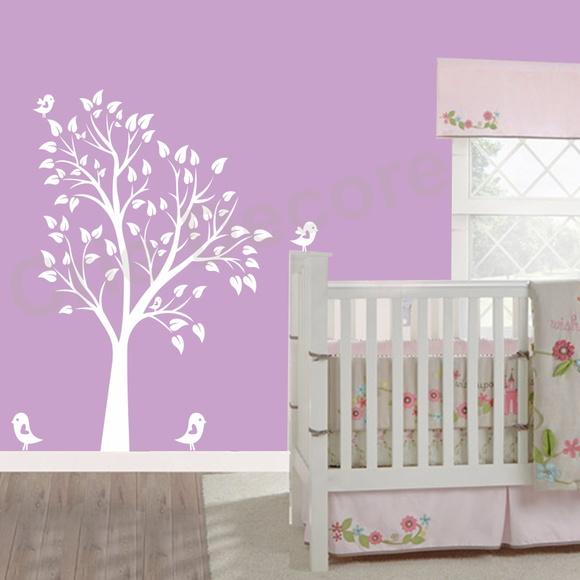 Adesivo Quarto Infantil Arvore Coruja