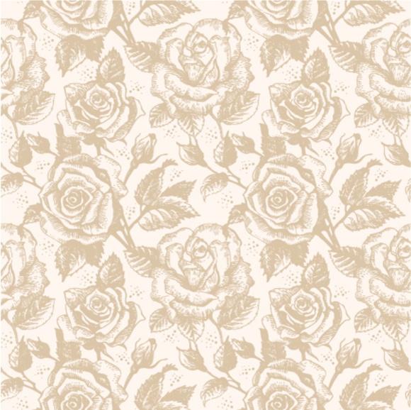 Papel de parede Floral Decor 01