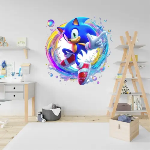 Adesivo Parede Infantil Sonic Colors