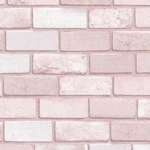 Papel de parede Tijolinho Barro Rose 3 metros