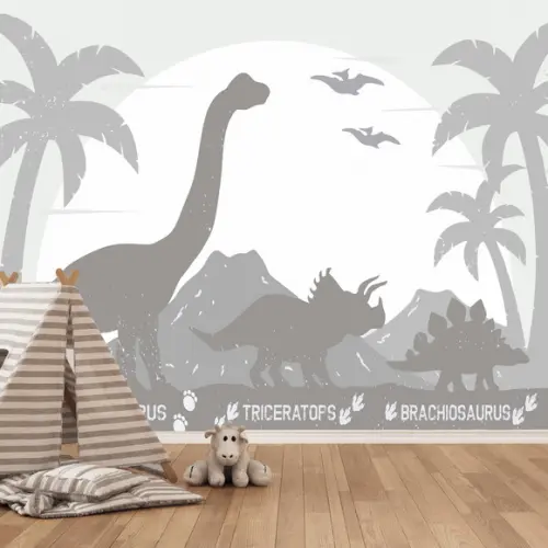 Papel de parede Mundo dos Dinossauros M²