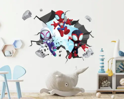 Adesivo Decorativo Herois Homem Aranha