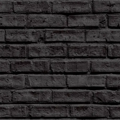 Papel de parede Tijolinho Preto
