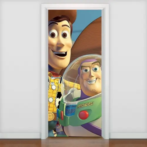 Adesivo decorativo Porta toy story