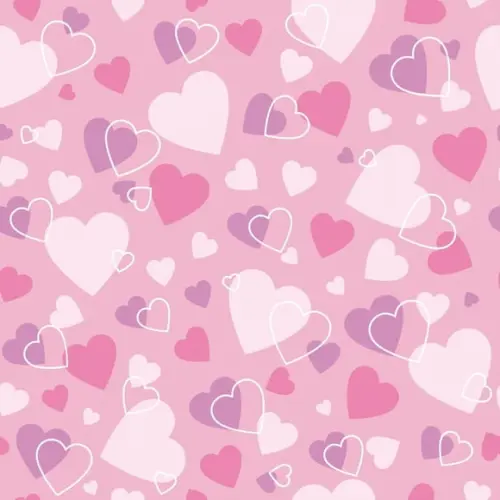 Papel de parede coração Decor 34