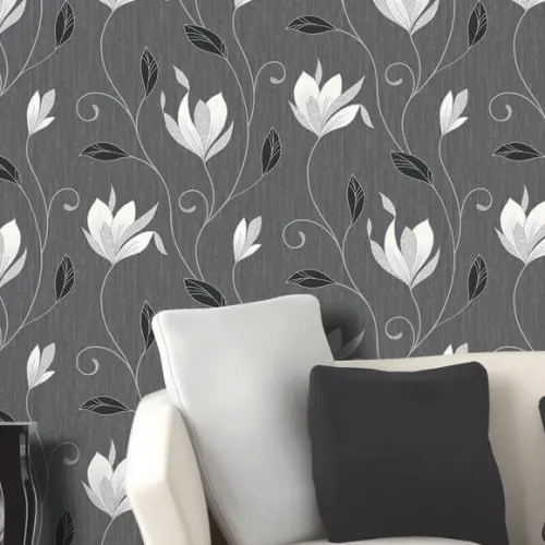 Papel De Parede Floral Decor 12