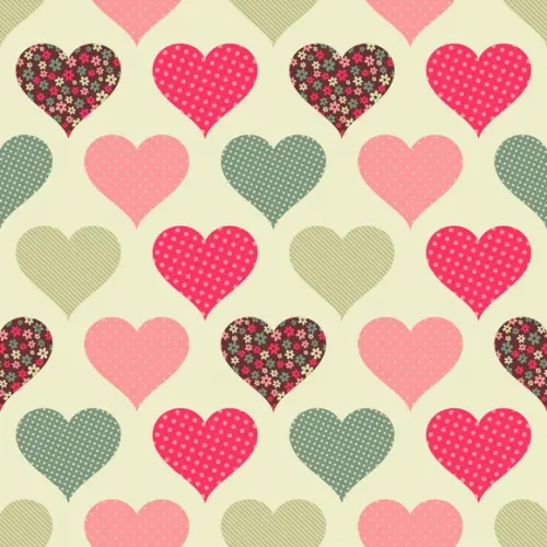Papel de parede coração Decor 38