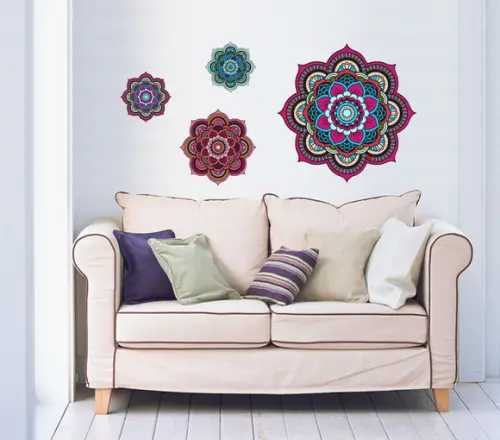 Adesivo Decorativo Mandala mod.002
