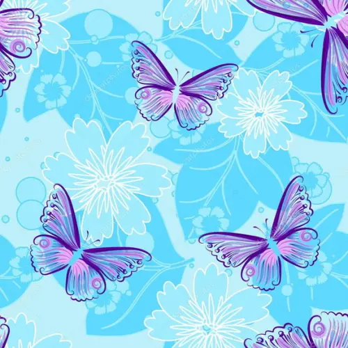 Papel de parede Borboletas colors 3 metros Rielen