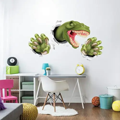 Adesivo Decorativo Dinossauro 3D 01