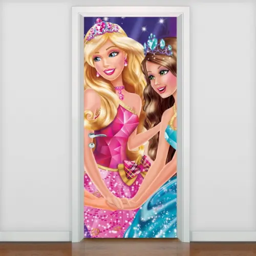Adesivo decorativo Porta Barbie