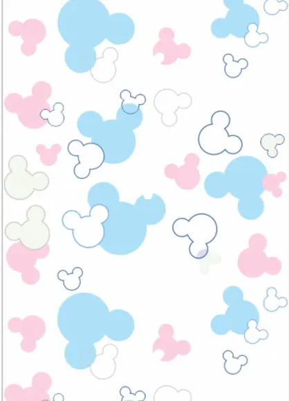 Papel de parede Disney Mickey Mouse 03