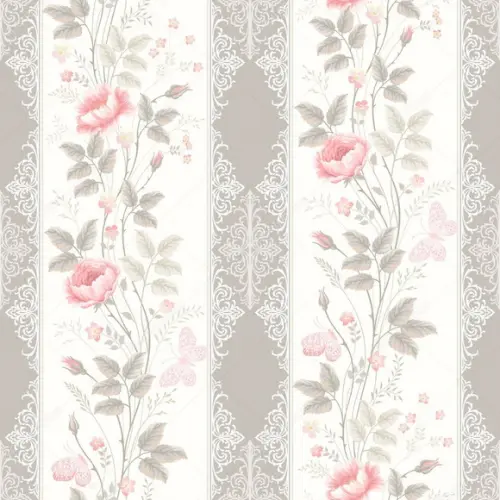 Papel de parede Floral Decor 08